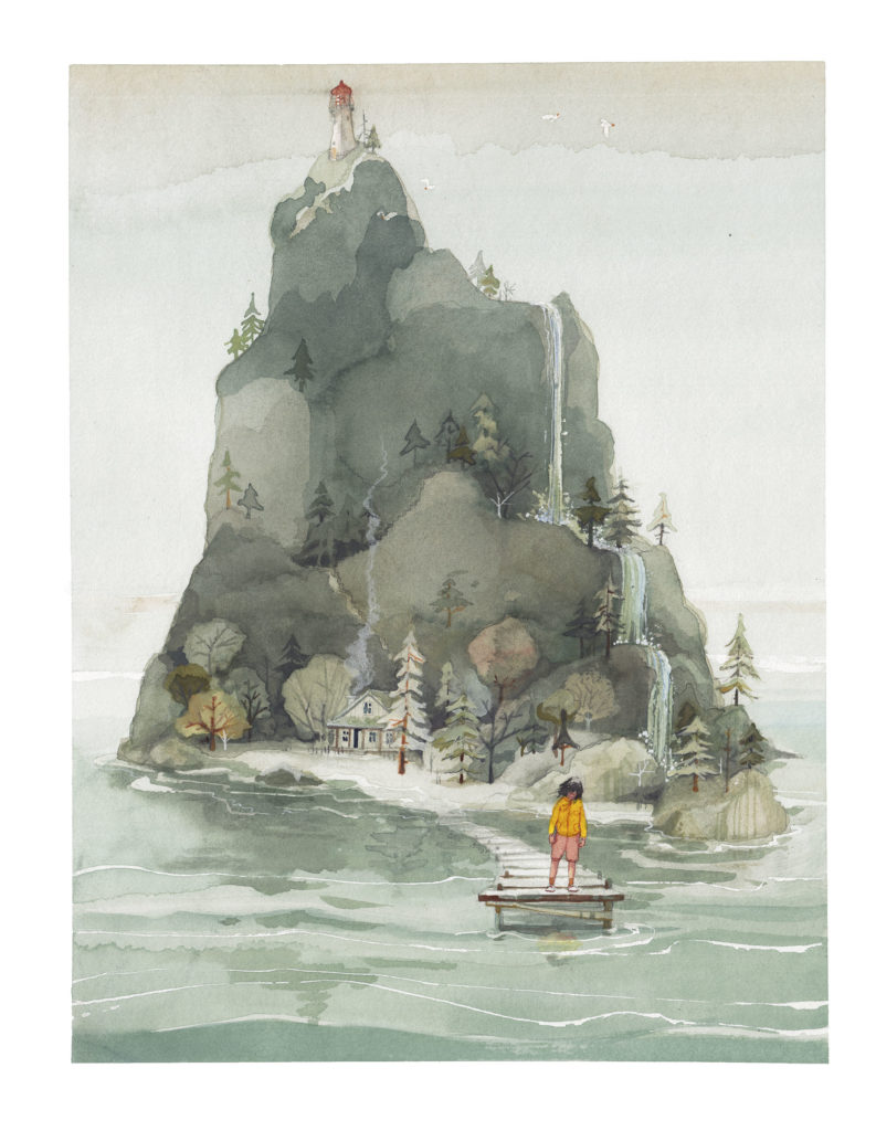 La Lena, en Trille i el mar - Pati de Llibres